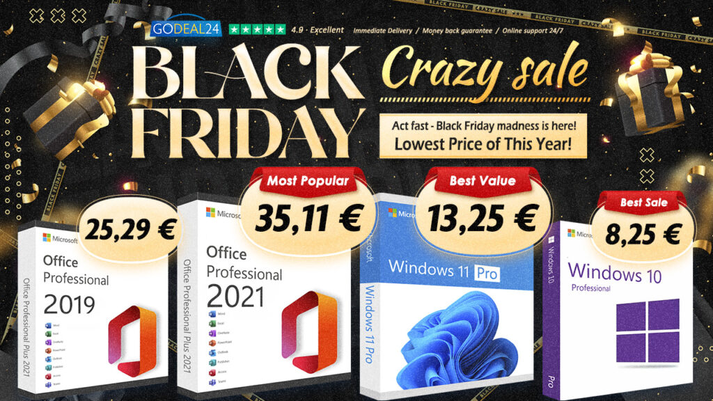 Arriva il Black Friday di Godeal24, con prezzi scontati solo per pochi giorni 1