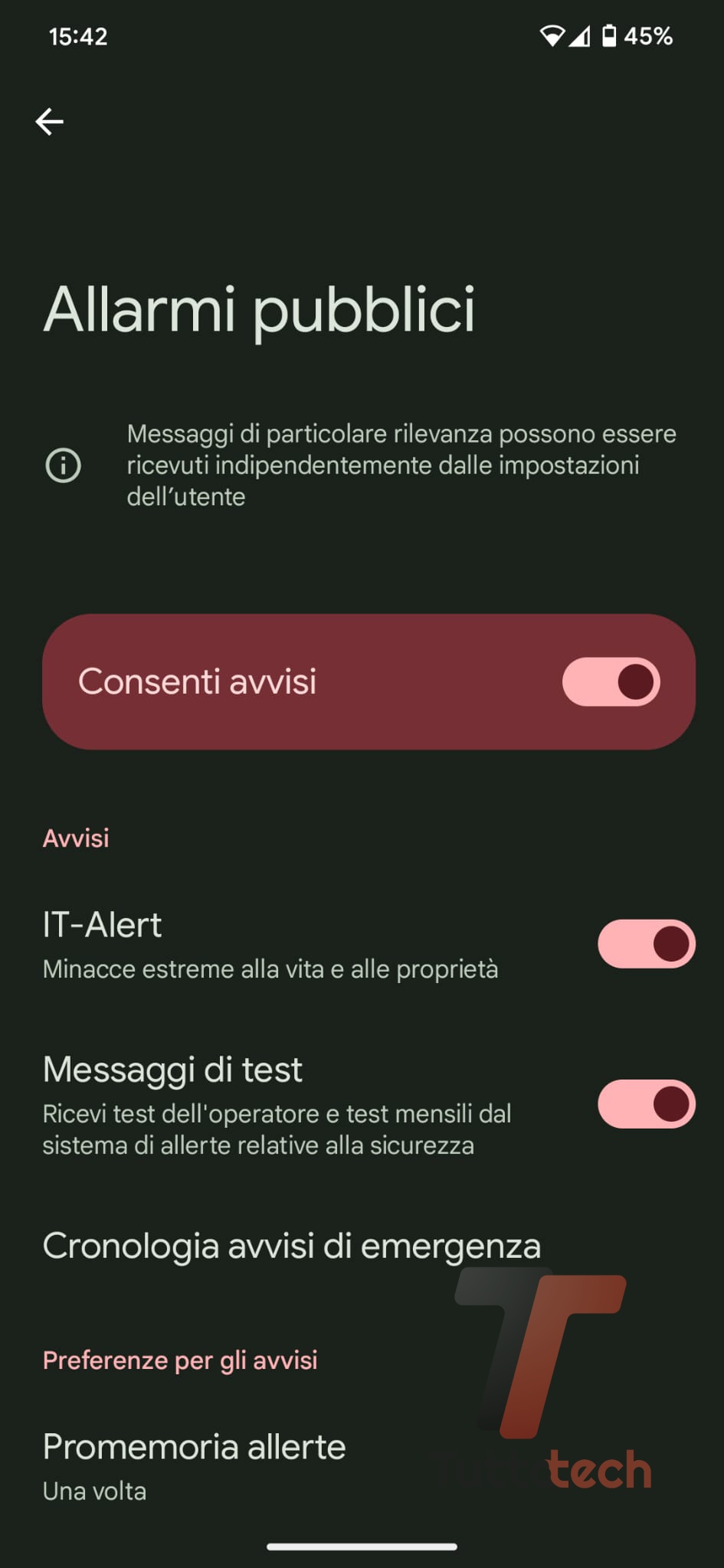 Perché non arrivano i messaggi di IT-alert e cosa fare per riceverli 5