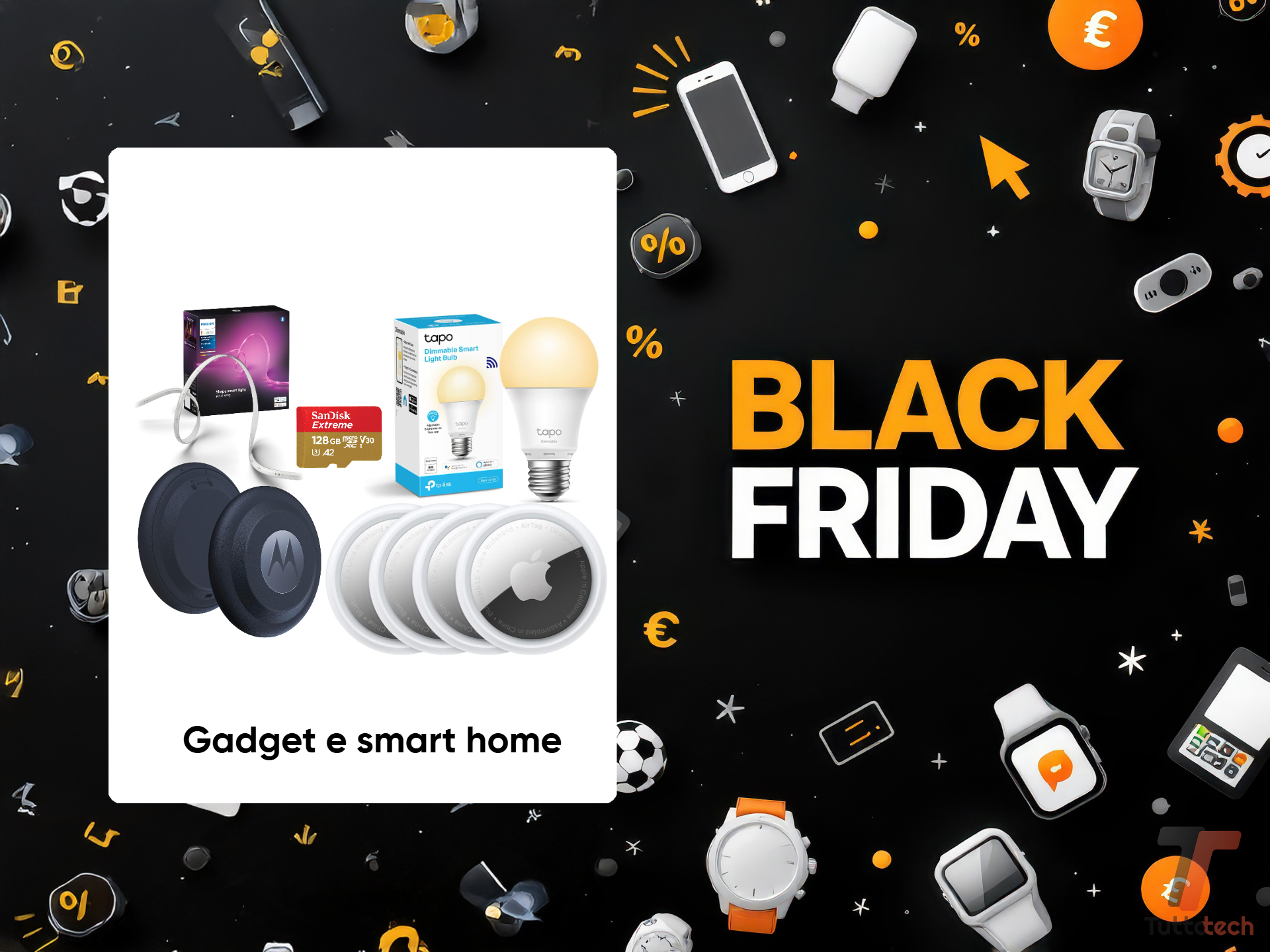 selezione offerte gadget e prodotti smart home Black Friday Amazon