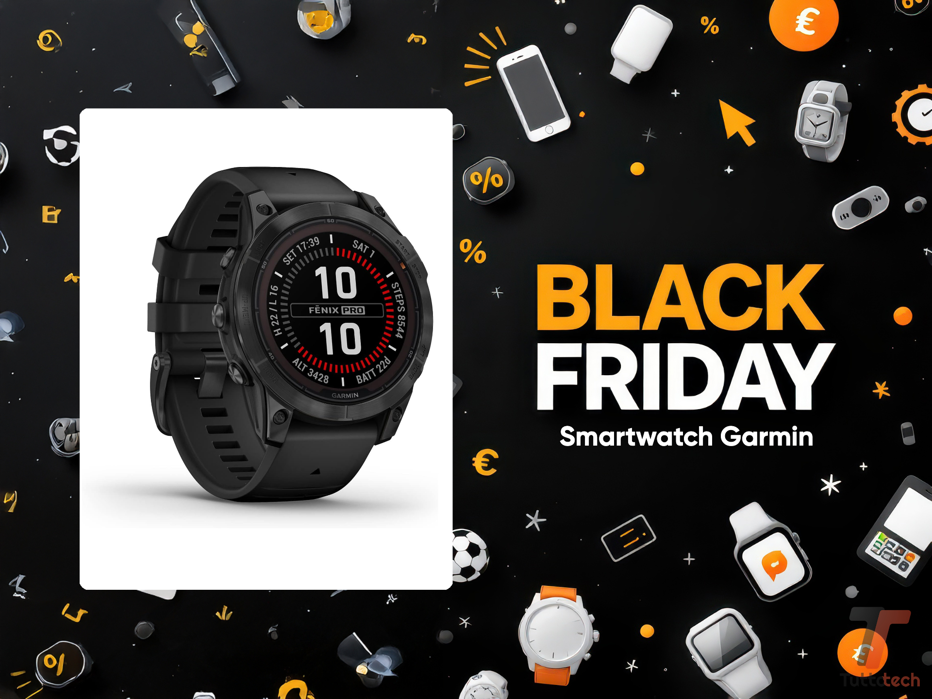 Smartwatch Garmin Black Friday Amazon