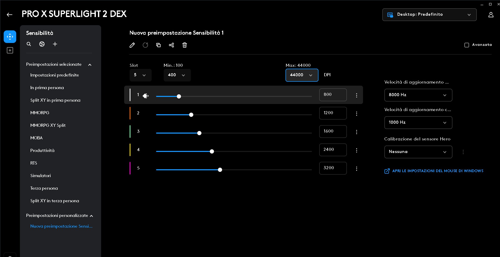 Logitech G PRO X SUPERLIGHT 2 DEX G HUb