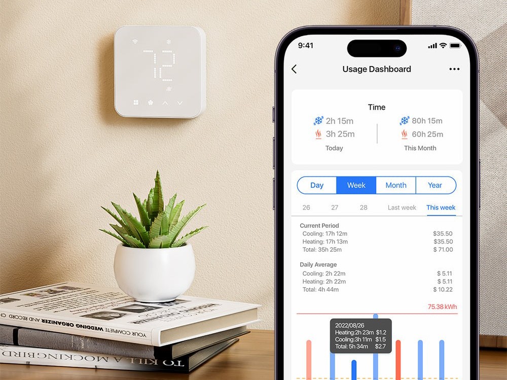 Meross Smart Wi-Fi Thermostat