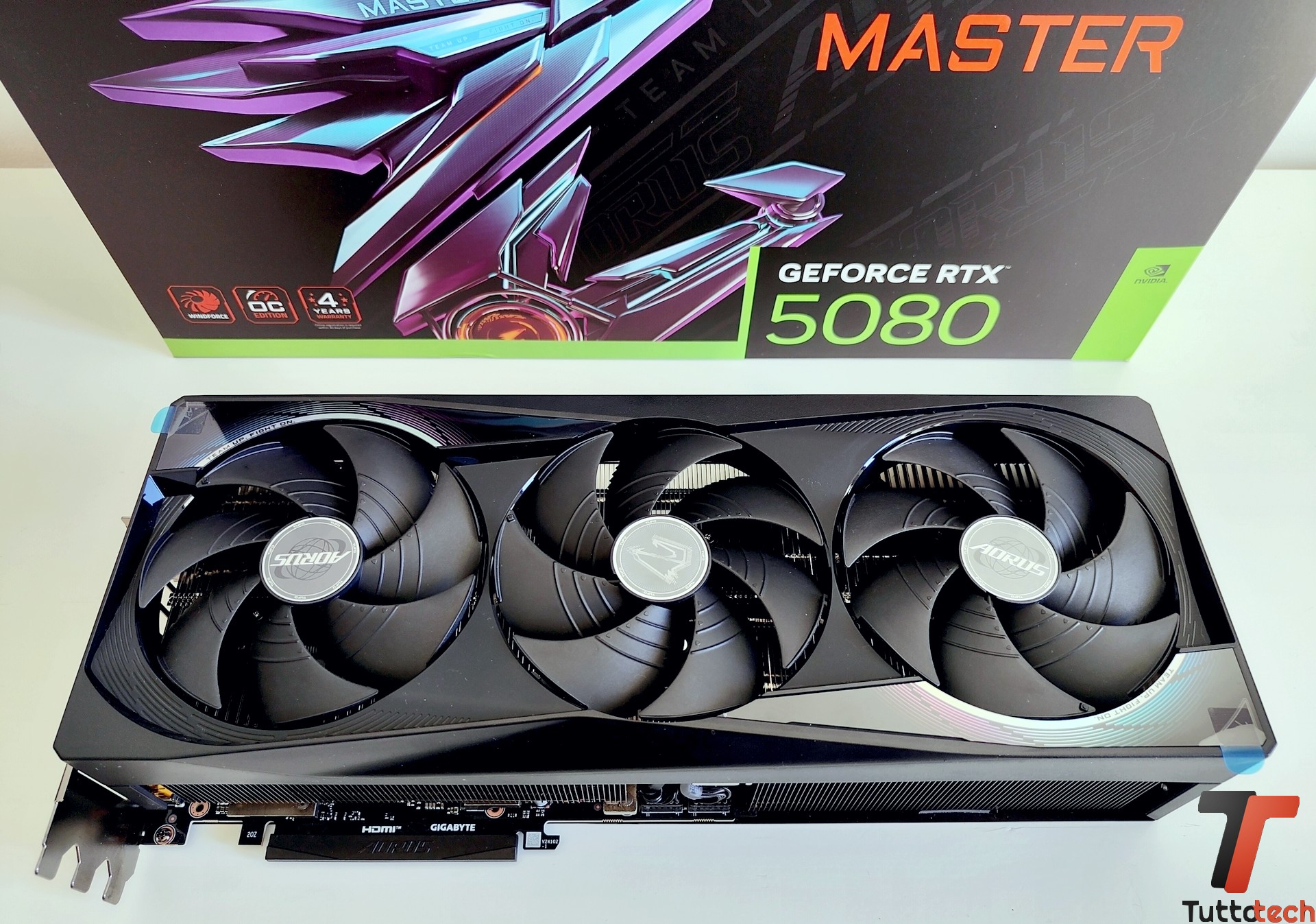 AORUS GeForce RTX 5080 MASTER 10