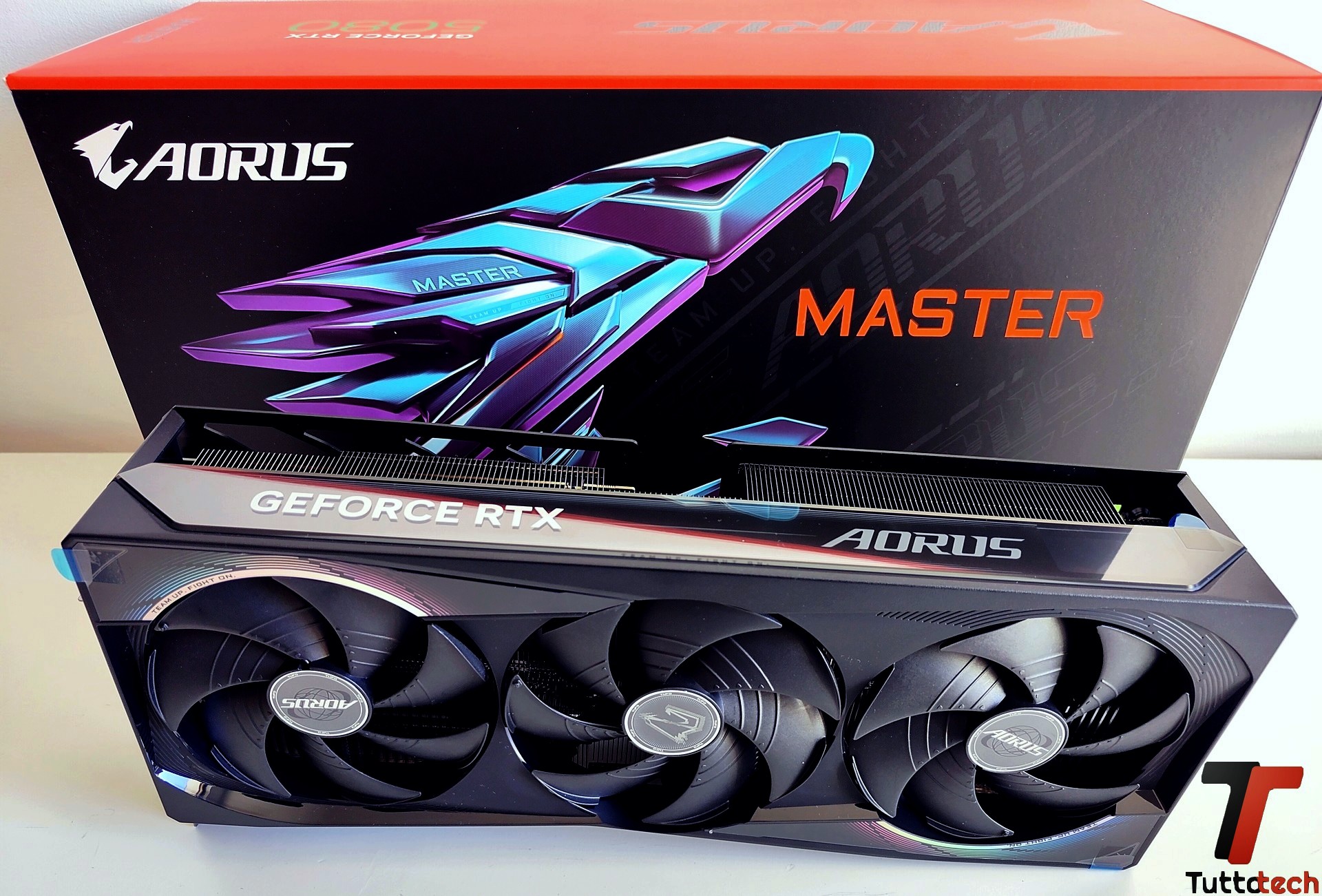 AORUS GeForce RTX 5080 MASTER 6b