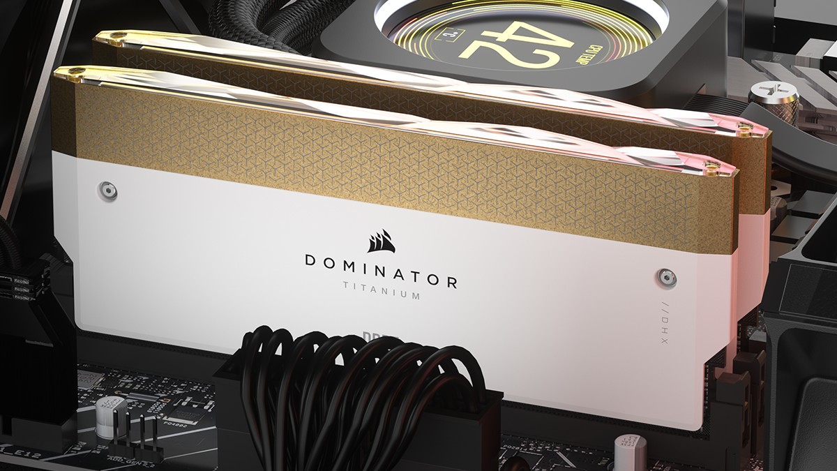 Corsair CES 2025 Dominator Titanium