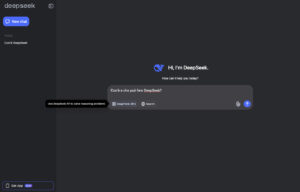DeepSeek chatbot
