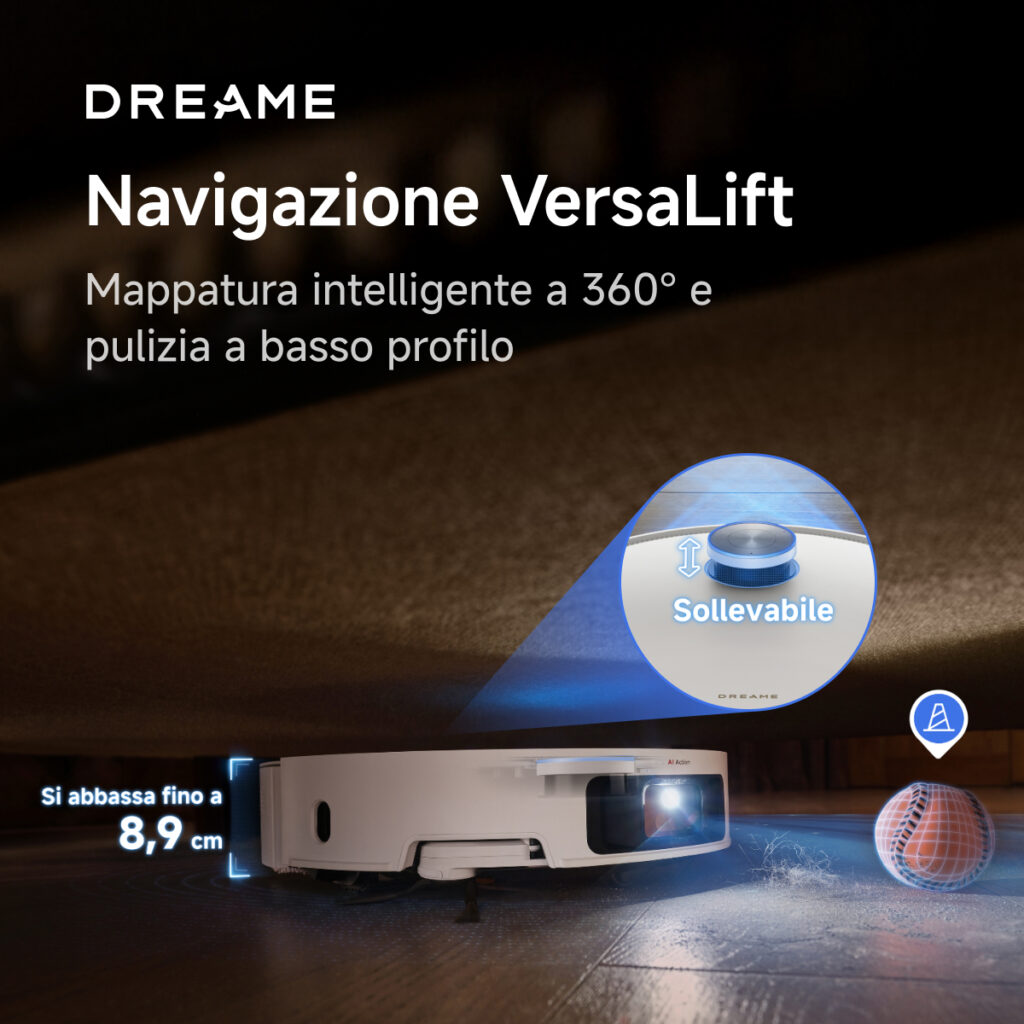 Dreame lancia in Italia nuovi prodotti all'avanguardia, a partire dai nuovi robot aspirapolvere X50 2