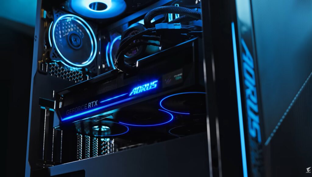 Gigabyte CES 2025 rtx 50 2