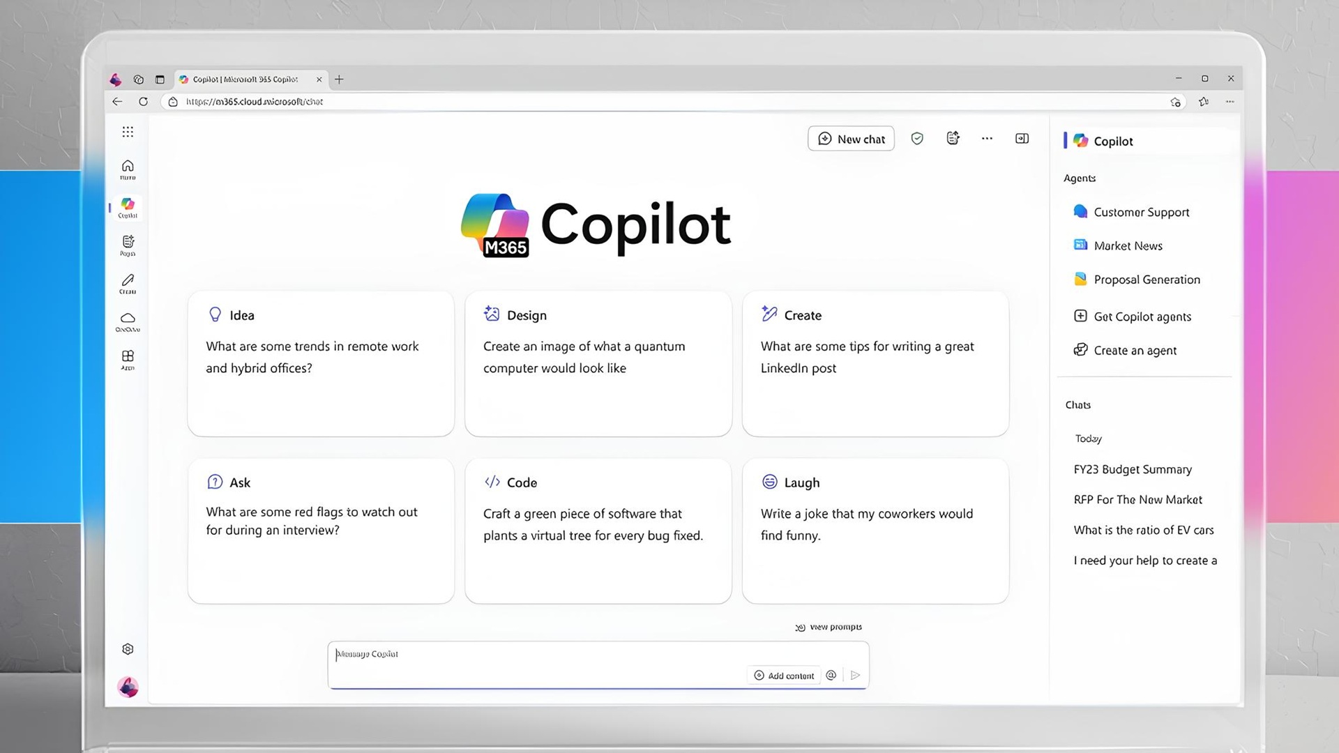 Microsoft 365 Copilot Chat