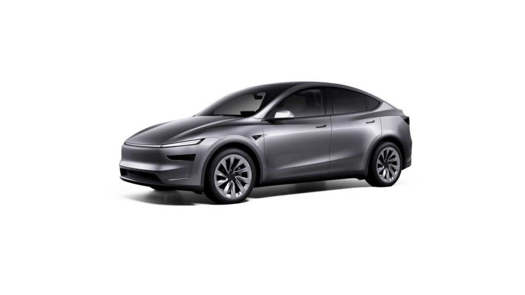 Nuova Tesla Model Y Launch Edition Argento Mercurio