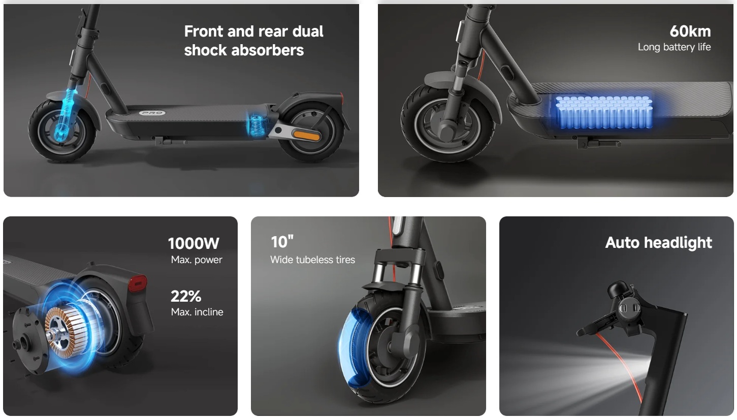 Xiaomi Electric Scooter 5 Pro spec