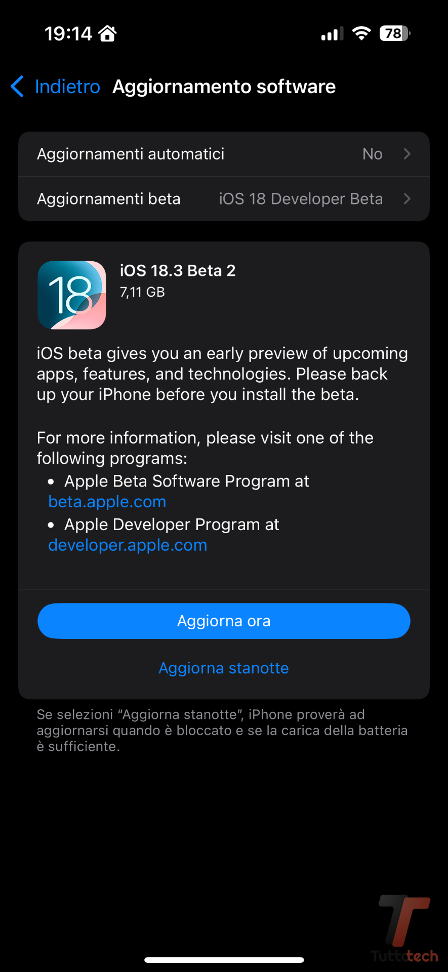 iOS 18.3 beta 2