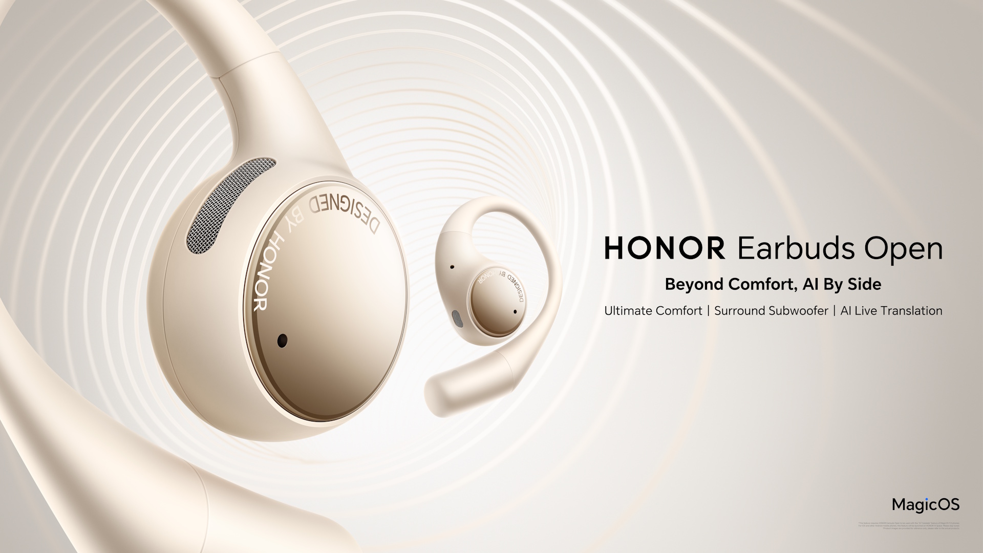 HONOR presenta le Earbuds Open, cuffie wireless open ear tra comfort e tecnologia